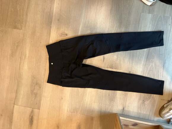 CALIA Women's Black High Waisted Hybrid Leggings with Zipper Pocket - Picture 4 of 7